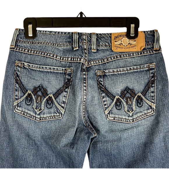 Lucky Brand Aztec Wonder Crop Jeans Sz: 4/27 - Picture 3 of 14